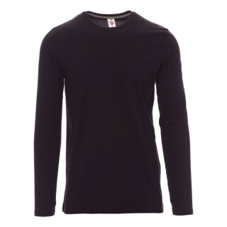 Tričko PAYPER PINETA dlouhý rukáv, černá, 2XL