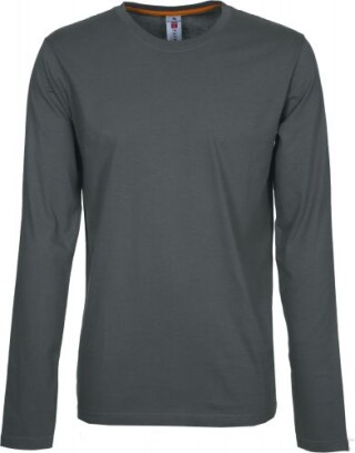 Tričko PAYPER PINETA dlouhý rukáv, tmavě šedá, 3XL