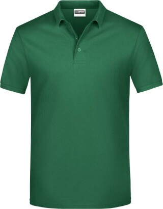 Pánské piqué polo James & Nicholson, středně zelená, S