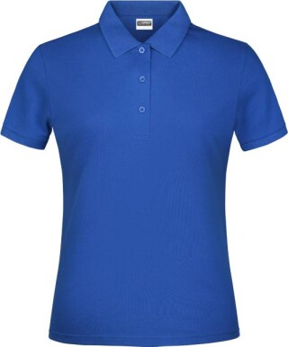 Dámské piqué polo James & Nicholson, královská modrá, L