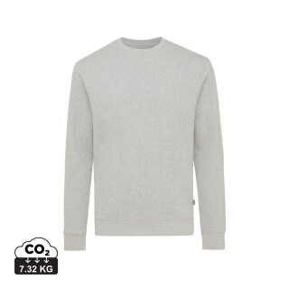 Nebarvená mikina z recyklované bavlny, šedá, 5XL