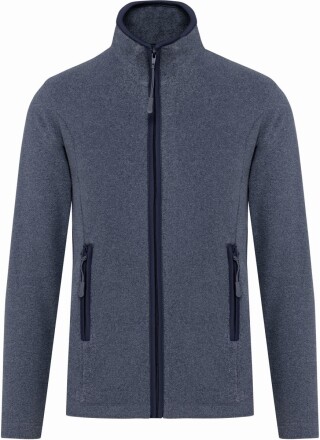 Dámská mikrofleecová mikina Kariban fleece jacket women, tmavá námořní modrá, vel. XXL