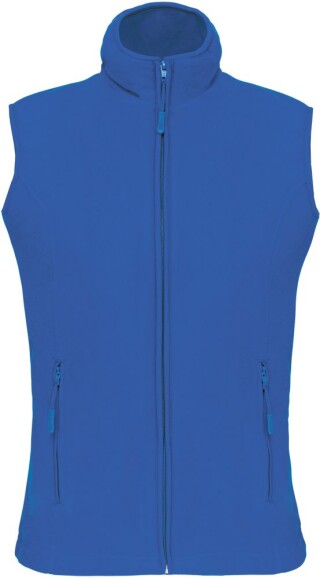 Dámská mikrofleecová vesta Kariban fleece vest women, kobaltově modrá, vel. XXL