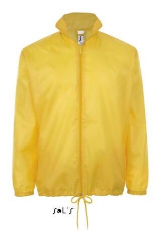 Unisex větrovka SOLS SHIFT - UNISEX WATER REPELLENT WINDBREAKER, žlutá, L