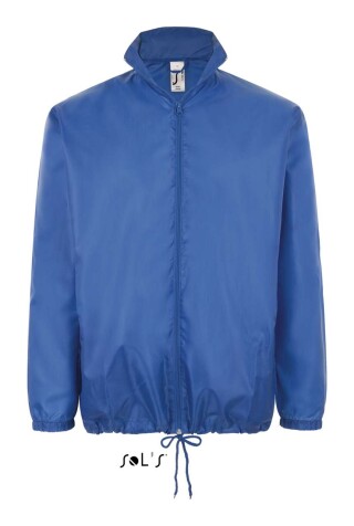Unisex větrovka SOLS SHIFT - UNISEX WATER REPELLENT WINDBREAKER, královská modrá, 3XL