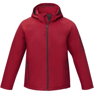 Pánská vyteplená softshellová bunda Elevate, červená, vel. 3XL