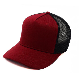 GEITA pětipanelová kšiltovka ve stylu snapback, červená