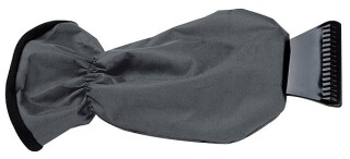 Autoškrabka, polyester, fleece, šedá