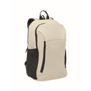 Batoh na 15" notebook z PU, krémová bílá