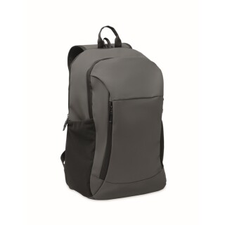 Batoh na 15" notebook z PU, tmavě šedá