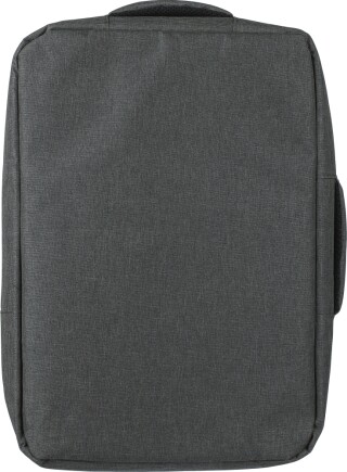 Batoh na notebook z polyesteru, šedá