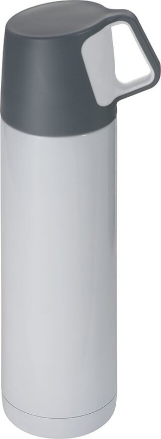 Bílá termoska 500ml s víčkem s uchem
