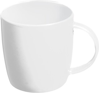 Bílý keramický hrnek, 300ml