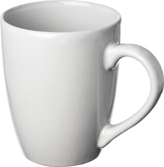 Bílý keramický hrnek o objemu 300ml