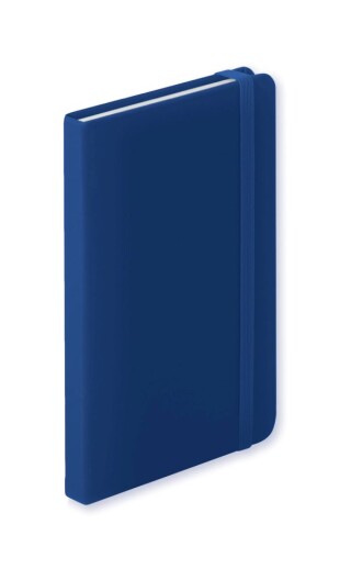 Blok s deskami z PU kůže, modrý