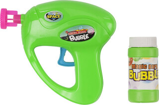BUBLA Bublifuková pistole s náplní, zelená