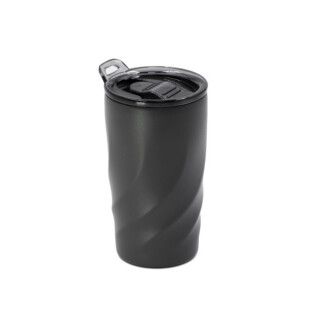 Cestovní termohrnek Brandcharger 400 ml, gun metal