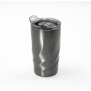 FIER Cestovní termohrnek BrandCharger, 400 ml, gunmetal
