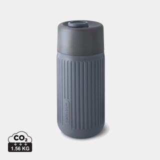 Cestovní skleněný hrnek 340 ml, šedá