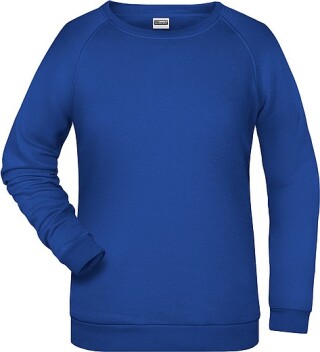 Dámská mikina James Nicholson sweatshirt women, tmavá královská modrá, vel. M