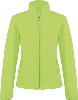 Dámská mikrofleecová mikina Kariban fleece jacket women, světle zelená, vel. M