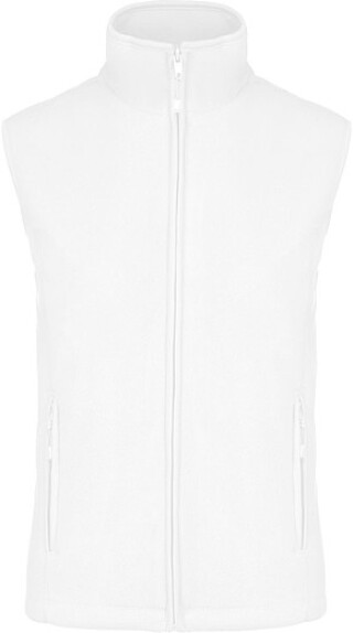 Dámská mikrofleecová vesta Kariban fleece vest women, bílá, vel. 4XL