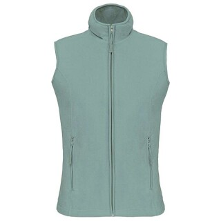 Dámská mikrofleecová vesta Kariban fleece vest women, mátová, vel. L