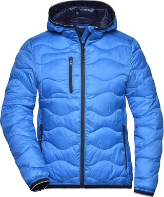 Dámská prošívaná bunda James & Nicholson, modrá, M