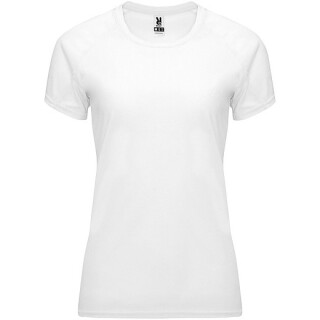 Dámské funkční tričko s krátkým rukávem, ROLY BAHRAIN, bílá, vel. 2XL
