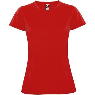 Dámské funkční tričko s krátkým rukávem, ROLY MONTECARLO, červená, vel. 2XL