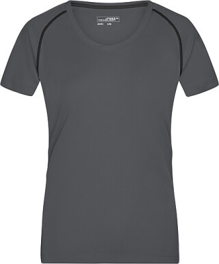 Dámské sportovní tričko James Nicholson sports T-shirt women, černá/bílá, vel. XS