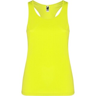 Dámské tílko Roly Shura, fluorescenční žlutá, velikost 2XL