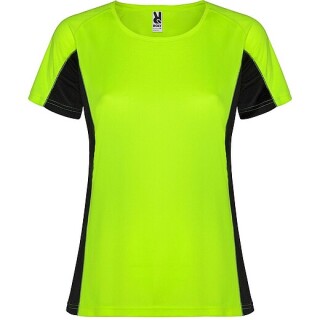 Dámské tričko Roly Shanghai, fluorescenční zelená, velikost M