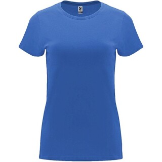 Dámské tričko s krátkým rukávem, ROLY CAPRI, světlá královská modrá, vel. 3XL
