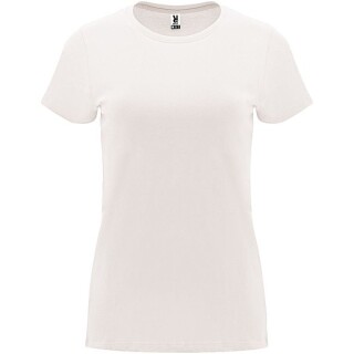 Dámské tričko s krátkým rukávem, ROLY CAPRI, zašle bílá, vel. 2XL