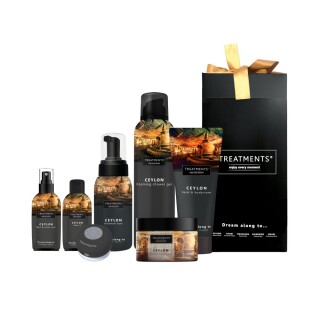 Dárková sada kosmetiky a repráčku TREATMENTS® Giftbox Spa at Home - Ceylon