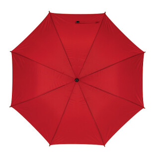 Deštník s pouzdrem, červená, pr. 125 cm