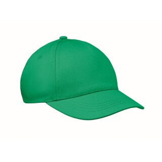 Dětská kšiltovka 5 panelů, zelená
