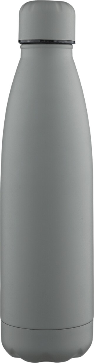 Dvoustěnná nerezová termoska 500 ml, šedá