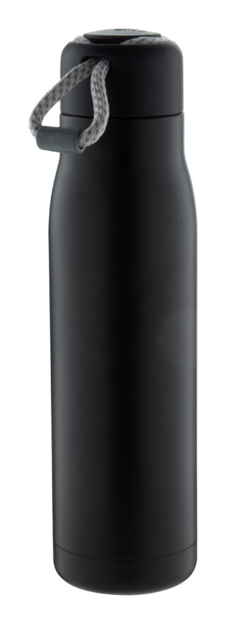 Dvoustěnná nerezová termoska, 500ml, černá