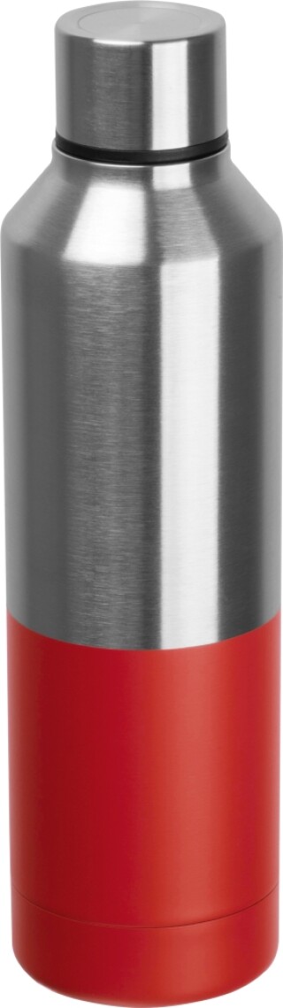 Dvoustěnná termoska z nerezové oceli 750 ml, červená