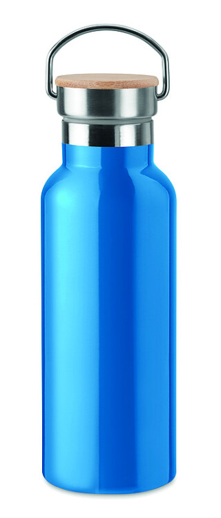 MONILEA Dvoustěnná vakuová termoska z nerezové oceli, objem 500 ml, tyrkysová
