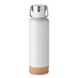 Dvoustěnná vakuově izolovaná láhev 500 ml, bílá