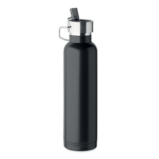 Dvoustěnná vakuově izolovaná láhev 660 ml, černá