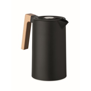 Dvoustěnný džbán 1 l, černá