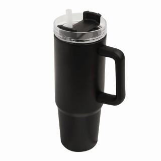 KEFALON Dvoustěnný XXL termohrnek, 900 ml, černá