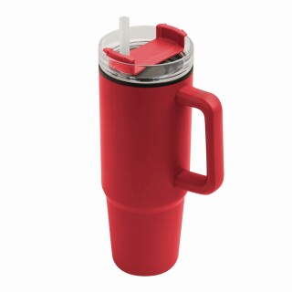 KEFALON Dvoustěnný XXL termohrnek, 900 ml, červená