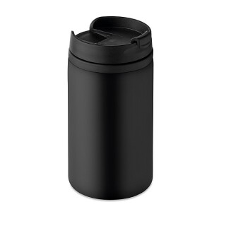 Dvoustěnný termohrnek, objem 250 ml, černý