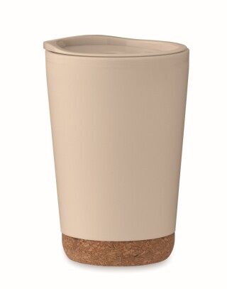 Dvoustěnný termohrnek 300 ml, béžová