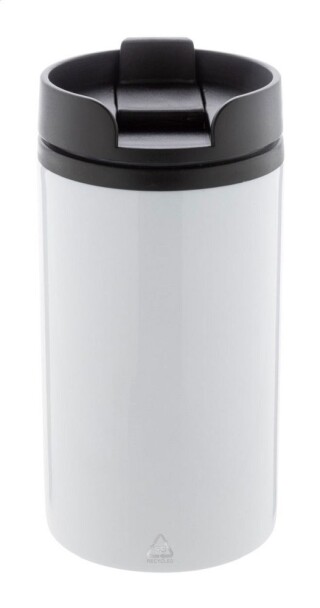 Dvoustěnný termohrnek, 250 ml, bílá